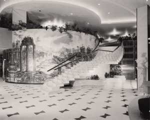 a large white building