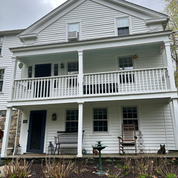 a large lawn in front of a house