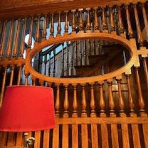 a close up of a organ