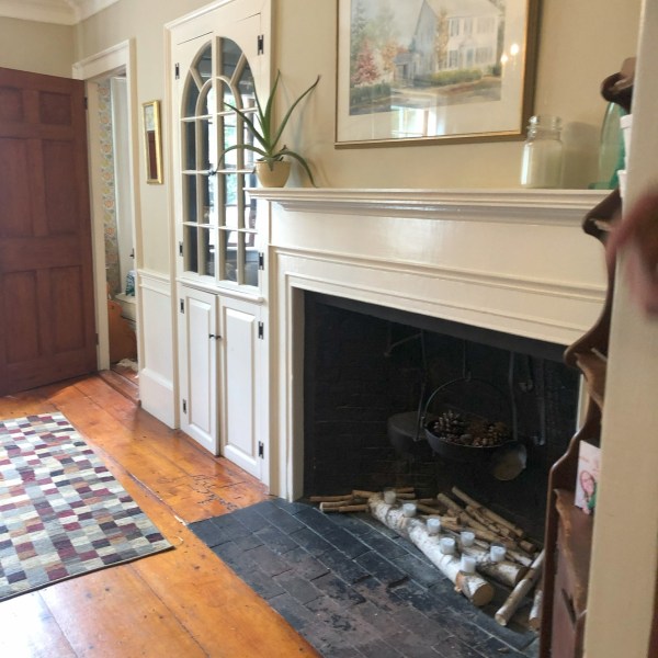 a stove top oven sitting inside of a building