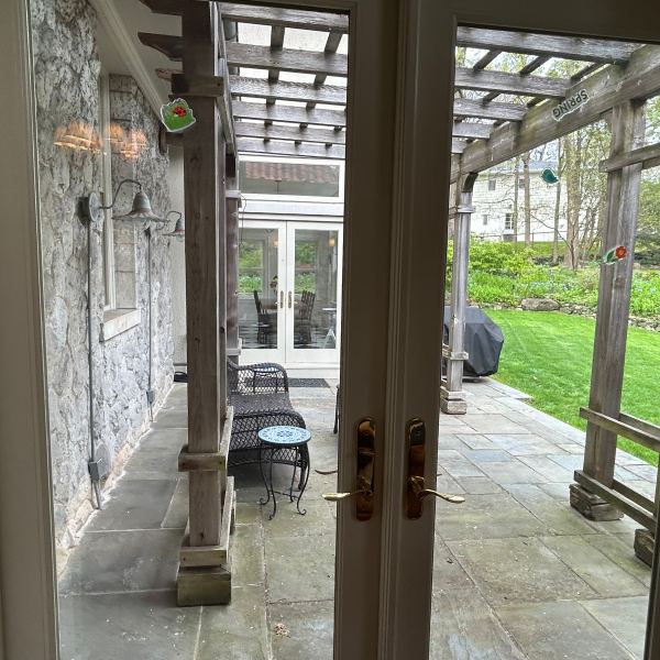 a door to a building