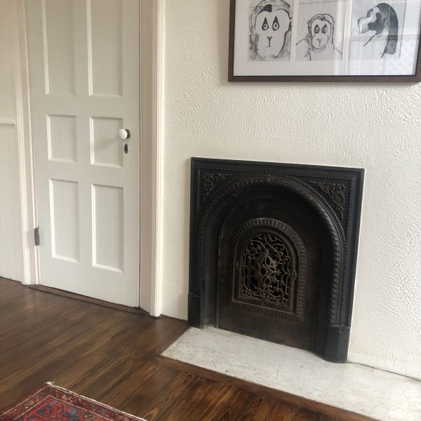 a person sitting in a room